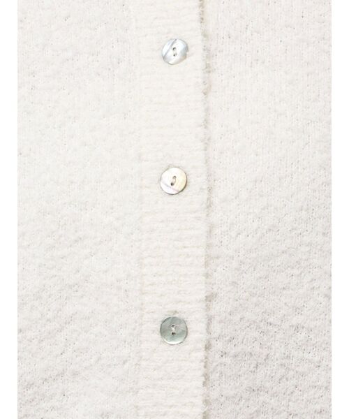 Ungrid（アングリッド）の「ハーフスリーブニットカーデ（カーディガン/ボレロ・レディース・レッド/オフホワイト/グレー・FREE）」の6枚目の写真