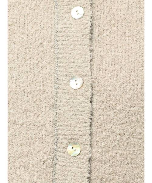 Ungrid（アングリッド）の「ハーフスリーブニットカーデ（カーディガン/ボレロ・レディース・レッド/オフホワイト/グレー・FREE）」の5枚目の写真