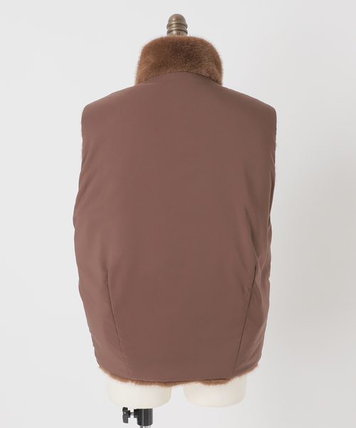 ミンクエコファーベスト（その他アウター）｜SLOBE IENA