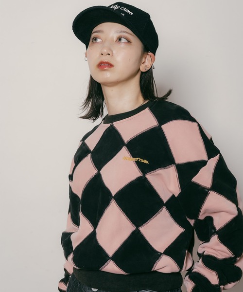 Subciety（サブサエティ）の「Line crewman sweatshirt【WOMEN】（スウェット・レディース・ブラウン/ピンク/ホワイト/オレンジ・FREE）」の11枚目の写真