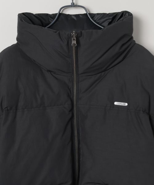 セール】リバーシブルボリュームスタンドパファーコート/572634