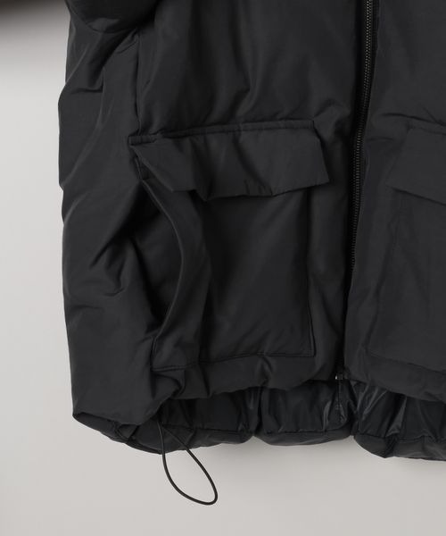 セール】リバーシブルボリュームスタンドパファーコート/572634