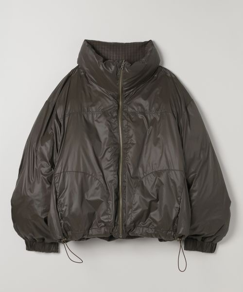 セール】リバーシブルボリュームスタンドパファーコート/572634