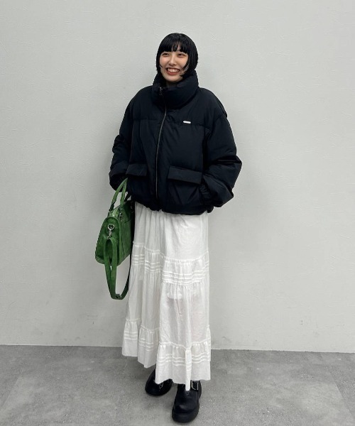 JEANASIS（ジーナシス）の「リバーシブルボリュームスタンドパファー