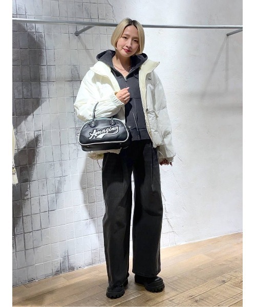 JEANASIS（ジーナシス）の「リバーシブルボリュームスタンドパファー