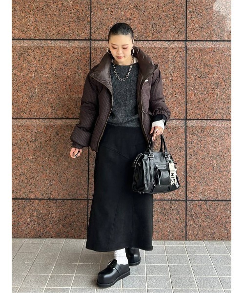 JEANASIS（ジーナシス）の「リバーシブルボリュームスタンドパファー