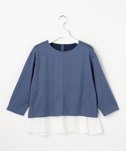 J.PRESS Ladies(J.プレス レディス)の「コンパクトポンチ カットソー(Tシャツ/カットソー・レディース・ダルブルー系/ベージュ系/ピンク系/グレー系・SMALL)」の17枚目の写真