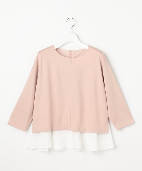 J.PRESS Ladies(J.プレス レディス)の「コンパクトポンチ カットソー(Tシャツ/カットソー・レディース・ダルブルー系/ベージュ系/ピンク系/グレー系・SMALL)」の19枚目の写真