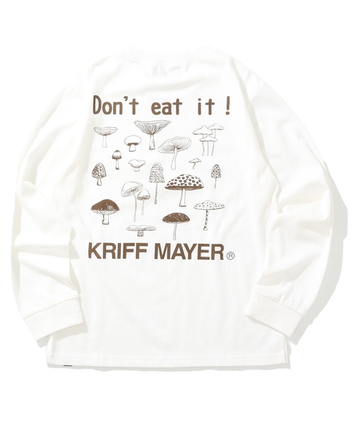 KRIFF MAYER Kid's Collection（クリフメイヤーキッズコレクション）の「【保温機能】ぬくテクロンT（キノコ）（Tシャツ/カットソー・キッズ・オフホワイト/グリーン/レッド/ネイビー・120/130/140/150/160/170）」の18枚目の写真