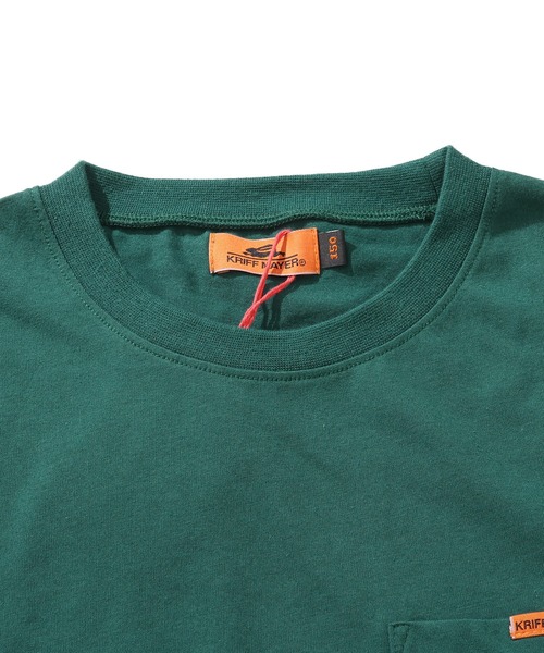 KRIFF MAYER Kid's Collection（クリフメイヤーキッズコレクション）の「【保温機能】ぬくテクロンT（キノコ）（Tシャツ/カットソー・キッズ・オフホワイト/グリーン/レッド/ネイビー・120/130/140/150/160/170）」の12枚目の写真