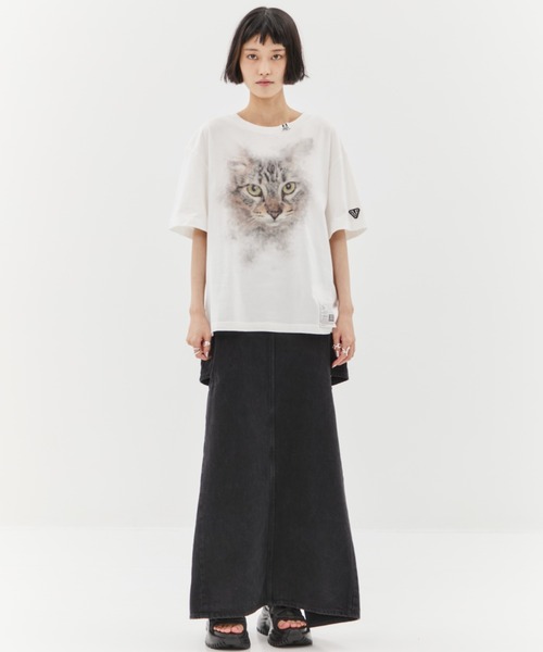 解体と再生! MIHARA YASUHIRO ブリーチキャットプリント Tシャツ Maison MIHARA YASUHIRO ONLINE STORE（ミハラヤスヒロ