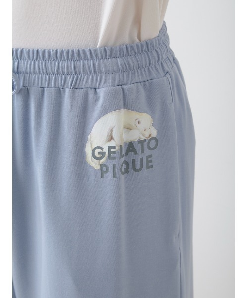 gelato pique（ジェラートピケ）の「【HOMME】レーヨンクッキーアイスサンドハーフパンツ（ルームウェア/パジャマ・メンズ・ブルー/ネイビー・M/L）」の12枚目の写真