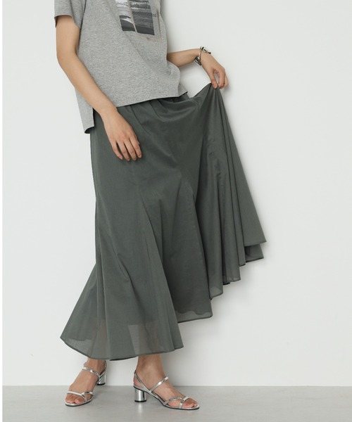 COMME CA（コムサ）の「80ナチュラルローン スカート（スカート・レディース・キャメル/グリーン・11号/9号）」の20枚目の写真