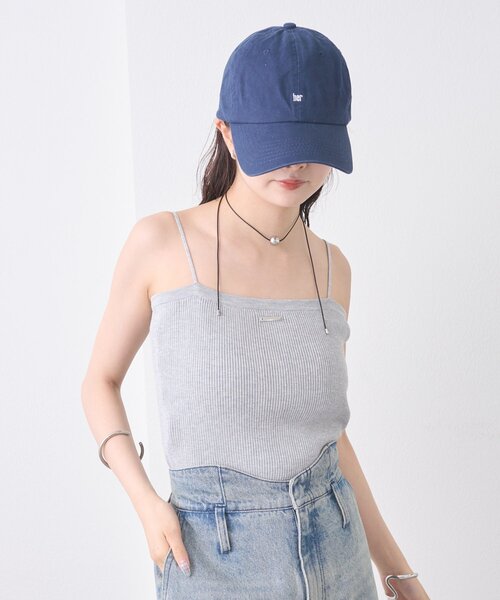 mystic（ミスティック）の「プレート付きニットキャミ（キャミソール・レディース・オフホワイト/グレー/イエロー/ブラック・FREE）」の15枚目の写真