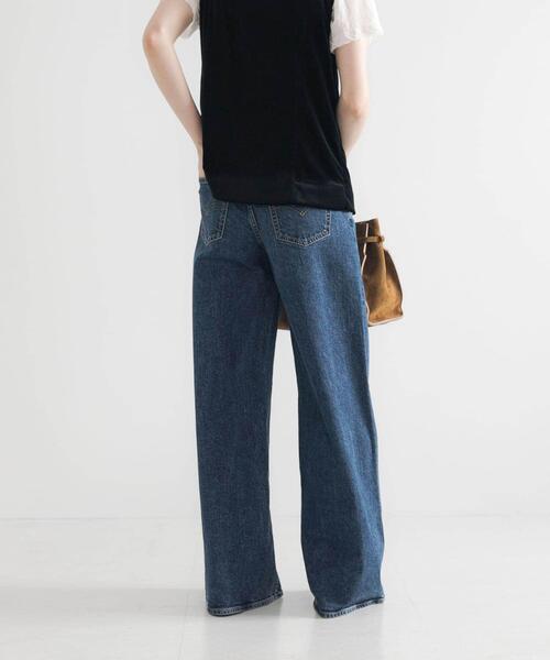 Levi's（リーバイス）の「Levi’s　Exclusive 728 HR WIDE LEG（デニムパンツ・レディース・インディゴブルー・28/27/26/25）」の3枚目の写真