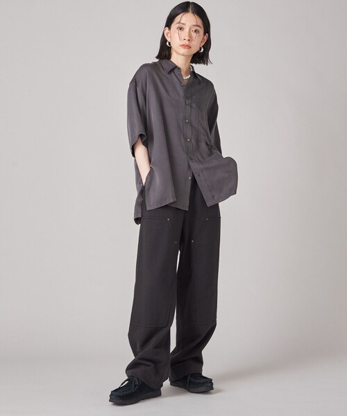 セール】SHIPS NINE CASE:〈洗濯機可能〉裏毛 ダブルニー パンツ