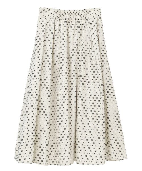 YECCA VECCA(イェッカヴェッカ)の「タックフレアスカート(スカート・レディース・ストライプ/ドット・S/M)」の21枚目の写真