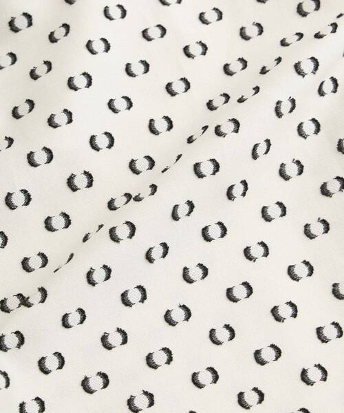 YECCA VECCA(イェッカヴェッカ)の「タックフレアスカート(スカート・レディース・ストライプ/ドット・S/M)」の7枚目の写真