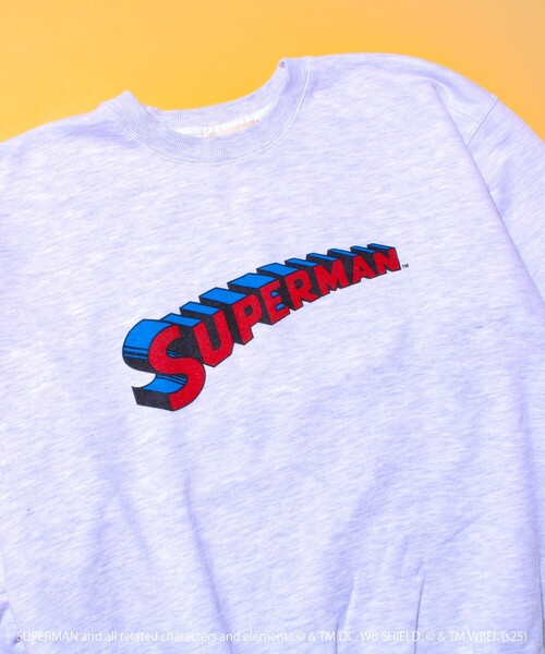 GOOD ROCK SPEED（グッドロックスピード）の「【GOOD ROCK SPEED】ロゴスウェット / BATMAN / SUPERMAN（スウェット・メンズ・ブラック/アッシュグレー・M/L）」の3枚目の写真