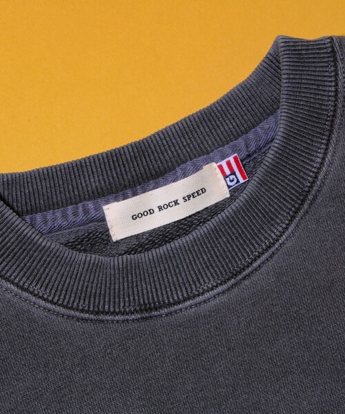 GOOD ROCK SPEED（グッドロックスピード）の「【GOOD ROCK SPEED】ロゴスウェット / BATMAN / SUPERMAN（スウェット・メンズ・ブラック/アッシュグレー・M/L）」の7枚目の写真