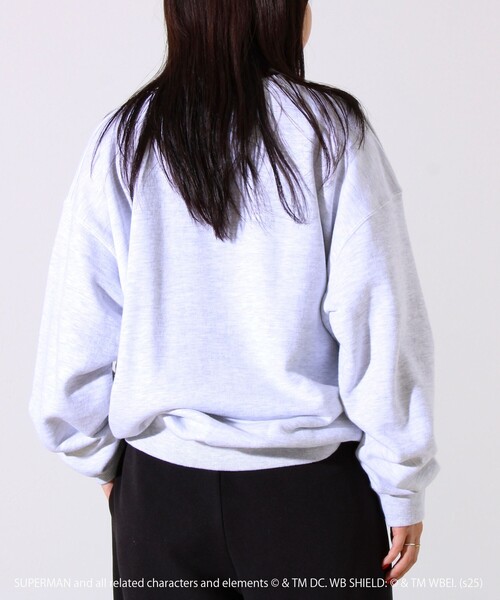 GOOD ROCK SPEED（グッドロックスピード）の「【GOOD ROCK SPEED】ロゴスウェット / BATMAN / SUPERMAN（スウェット・メンズ・ブラック/アッシュグレー・M/L）」の14枚目の写真