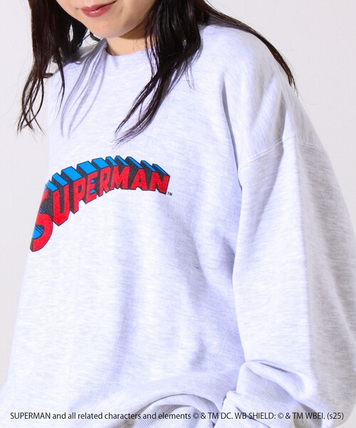 GOOD ROCK SPEED（グッドロックスピード）の「【GOOD ROCK SPEED】ロゴスウェット / BATMAN / SUPERMAN（スウェット・メンズ・ブラック/アッシュグレー・M/L）」の16枚目の写真