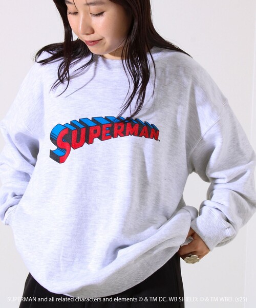 GOOD ROCK SPEED（グッドロックスピード）の「【GOOD ROCK SPEED】ロゴスウェット / BATMAN / SUPERMAN（スウェット・メンズ・ブラック/アッシュグレー・M/L）」の17枚目の写真