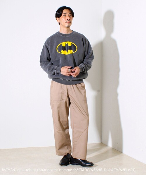 GOOD ROCK SPEED（グッドロックスピード）の「【GOOD ROCK SPEED】ロゴスウェット / BATMAN / SUPERMAN（スウェット・メンズ・ブラック/アッシュグレー・M/L）」の18枚目の写真