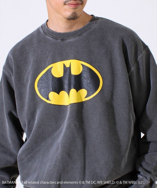 GOOD ROCK SPEED（グッドロックスピード）の「【GOOD ROCK SPEED】ロゴスウェット / BATMAN / SUPERMAN（スウェット・メンズ・ブラック/アッシュグレー・M/L）」の22枚目の写真
