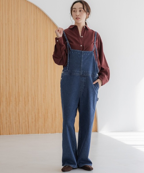 セール】大人デニムサロペット/579980（サロペット/オーバーオール