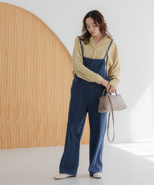 大人デニムサロペット/579980（サロペット/オーバーオール