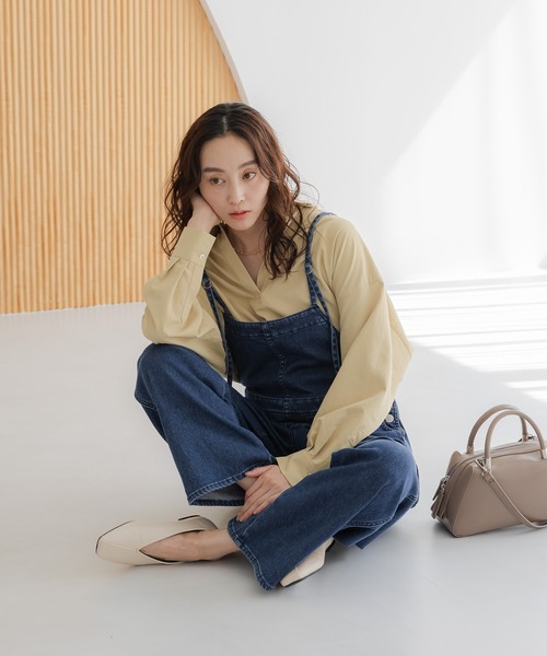 セール】大人デニムサロペット/579980（サロペット/オーバーオール