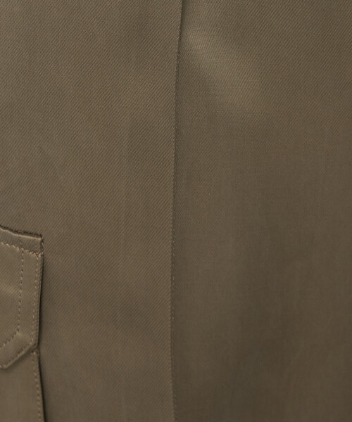 K.T KIYOKO TAKASE（キヨコタカセ）の「キュプラツイル サテンツイルワイドカーゴパンツ（その他パンツ・レディース・ネイビー/ベージュ/カーキ・9号/7号）」の11枚目の写真