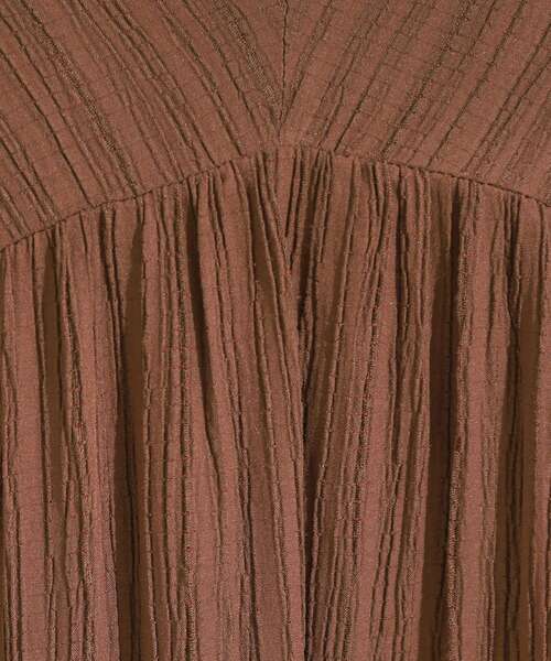 DRESKIP（ドレスキップ）の「【S-LL】後ろ姿も抜かりなく 1枚でサマ見え ティアードワンピース（ワンピース・レディース・ブルー系その他/ブラック/ダークブラウン・04/03/02/01）」の11枚目の写真