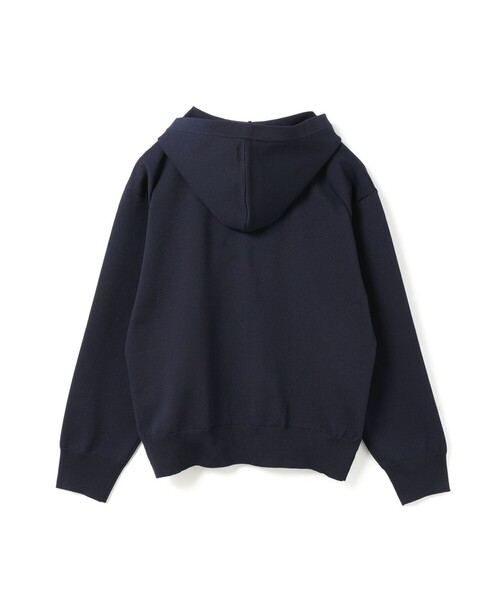 mizuiroind（ミズイロインド）の「mizuiro ind ジップフードニットプルオーバー（Tシャツ/カットソー・レディース・ブラック/ライトグレー/ネイビー・FREE）」の20枚目の写真