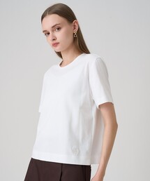 ANAYI | コットン天竺刺繍プルオーバー(Tシャツ/カットソー)