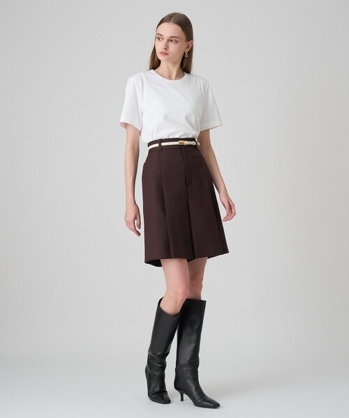 ANAYI(アナイ)の「コットン天竺刺繍プルオーバー(Tシャツ/カットソー・レディース・ブラック/ブルー/ホワイト/ブラウン・38/36)」の10枚目の写真