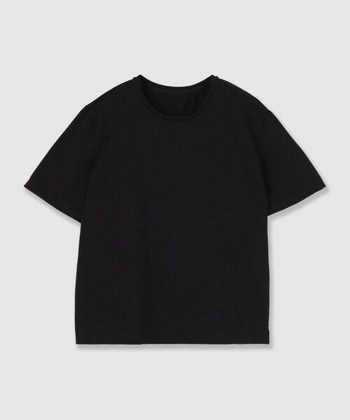 ANAYI(アナイ)の「コットン天竺刺繍プルオーバー(Tシャツ/カットソー・レディース・ブラック/ブルー/ホワイト/ブラウン・38/36)」の8枚目の写真