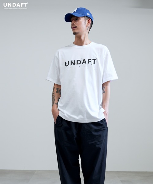 BASIS(ベイシス)の「UNDAFT ドットロゴTシャツ(Tシャツ/カットソー・メンズ・ホワイト・MEDIUM/LARGE/X-LARGE)」の10枚目の写真