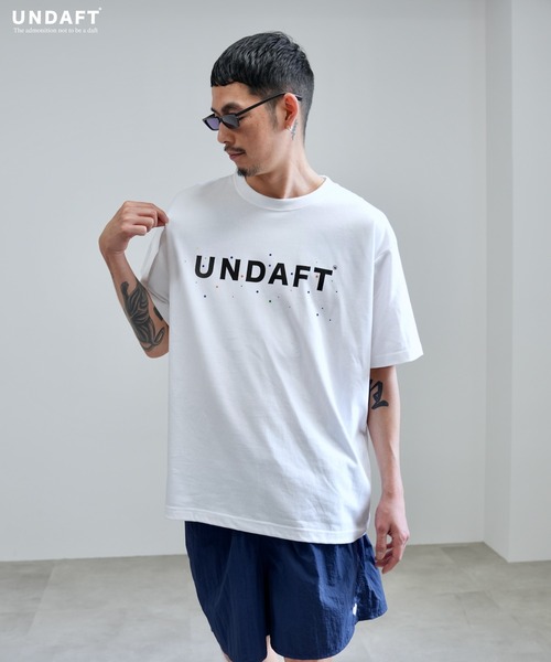 BASIS(ベイシス)の「UNDAFT ドットロゴTシャツ(Tシャツ/カットソー・メンズ・ホワイト・MEDIUM/LARGE/X-LARGE)」の12枚目の写真