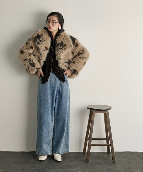 襟付きエコファージャケット（その他アウター）｜THE YOn