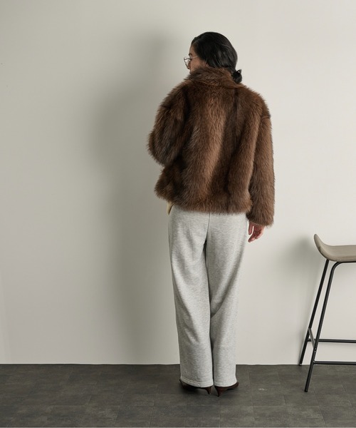 襟付きエコファージャケット（その他アウター）｜THE YOn（ザヨン）の