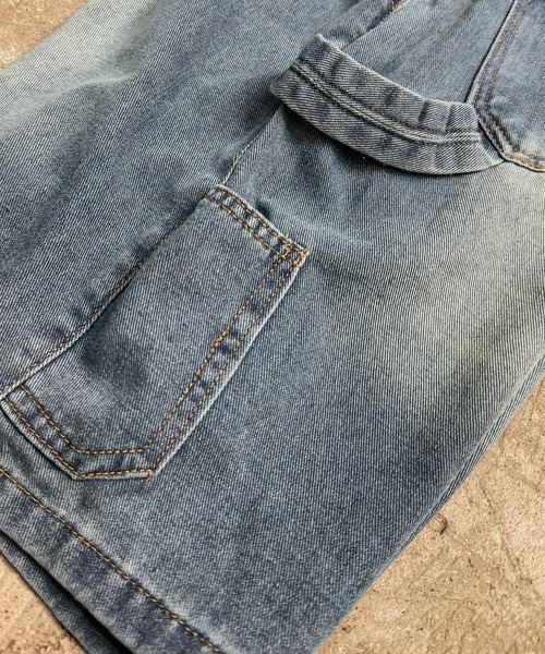 CALIFORNIA OUTFITTERS(カリフォルニア アウトフィッターズ)の「7E4 ウォッシュド デニムバギーショーツ(デニムパンツ・メンズ・ライトブルー/ブルー・S/M/L/XL)」の11枚目の写真