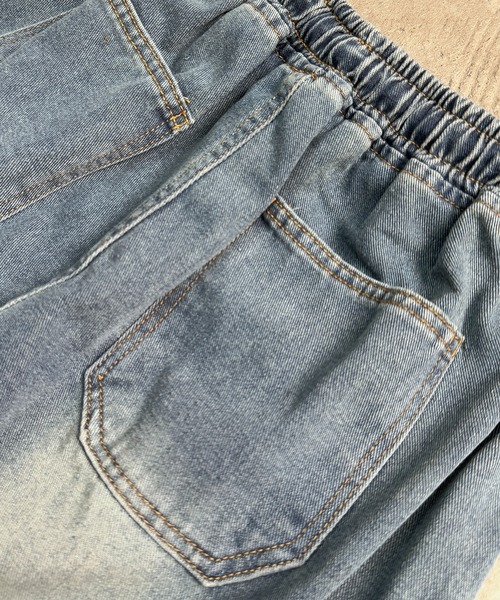 CALIFORNIA OUTFITTERS(カリフォルニア アウトフィッターズ)の「7E4 ウォッシュド デニムバギーショーツ(デニムパンツ・メンズ・ライトブルー/ブルー・S/M/L/XL)」の13枚目の写真