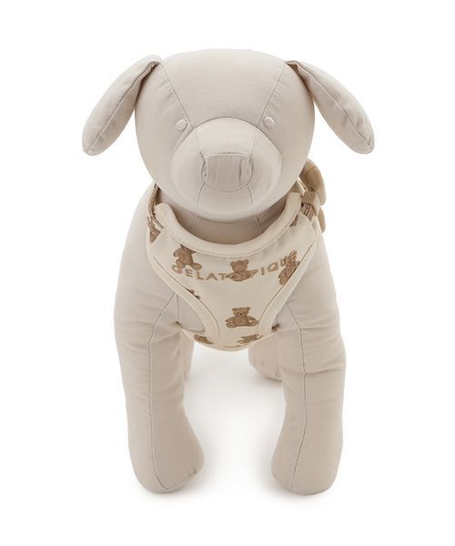 gelato pique(ジェラートピケ)の「【CAT&DOG】背中あきハーネス(リード/ハーネス/首輪・レディース・チャコールグレー/ブラウン・S/M/L)」の16枚目の写真