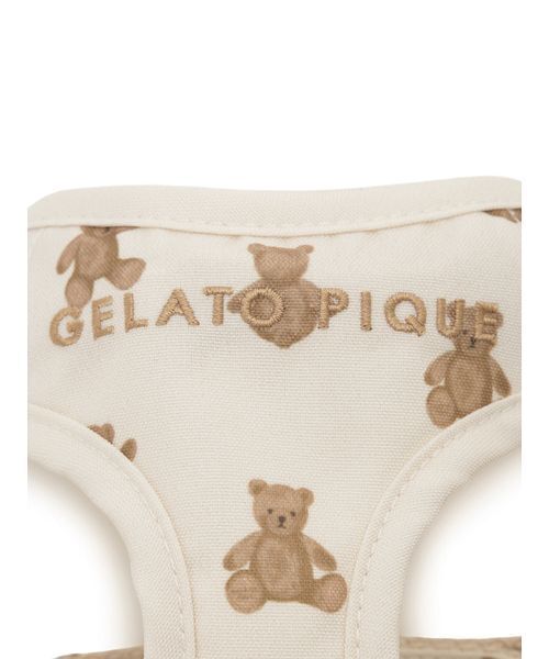 gelato pique(ジェラートピケ)の「【CAT&DOG】背中あきハーネス(リード/ハーネス/首輪・レディース・チャコールグレー/ブラウン・S/M/L)」の22枚目の写真