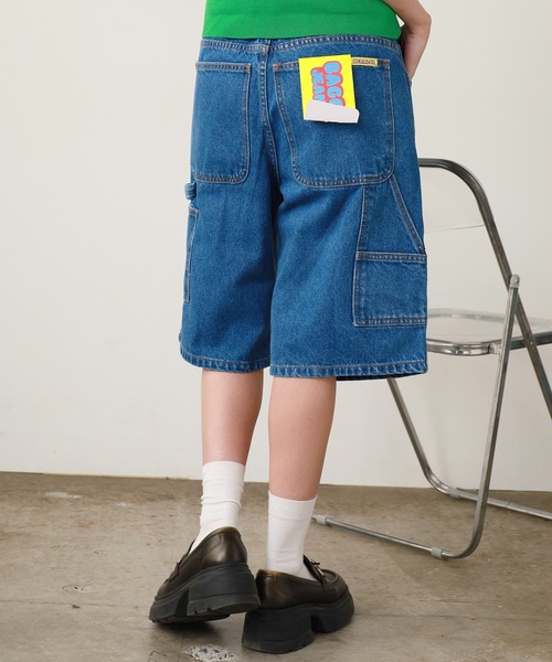 NEO BLUE / ネオブルー Baggy Carpenter Shorts ショーツ（デニム