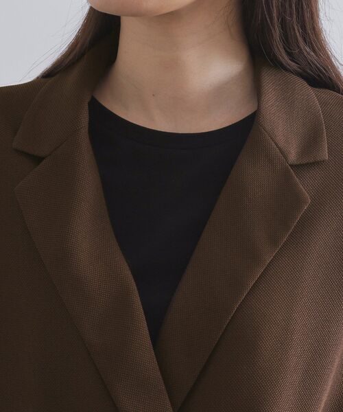 セール】メッシュテーラードジャケット【洗濯機洗い可】（テーラード
