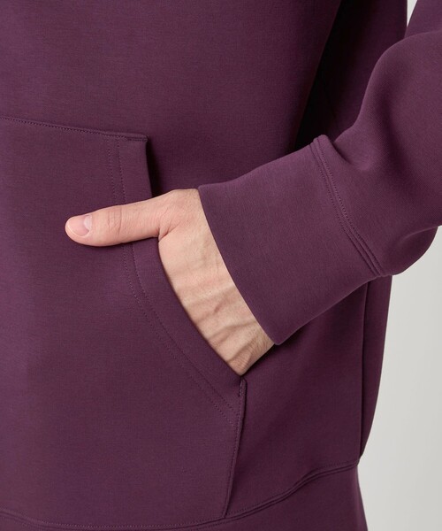 green label relaxing（グリーンレーベルリラクシング）の「ダンボール ジップ パーカー フーディー（パーカー・メンズ・ライトグレー/ダークグレー/ワインレッド・S/M/L/XL）」の14枚目の写真