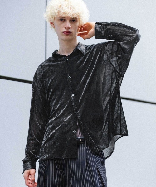 セール】シアーベロアシャツ(HARE)（シャツ/ブラウス）｜HARE（ハレ